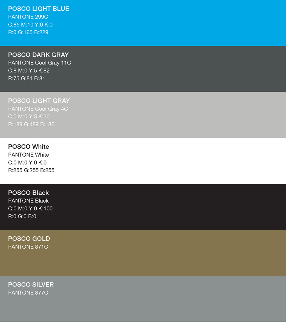 POSOCO LIGHT BLUE - PANTONE 299C, C85 M10 YO KO, RO G165 B229